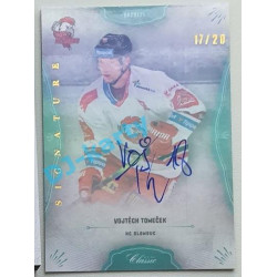 2021/22 OFS The Final Series Vojtěch Tomeček #234 17/20 Bonus Signature Rainbow