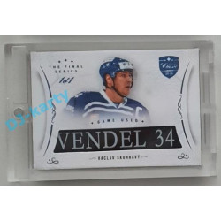 2021/22 OFS The Final Series Váckav Skuhravý #STI-SKV 1/1 Game Used Stick Blue