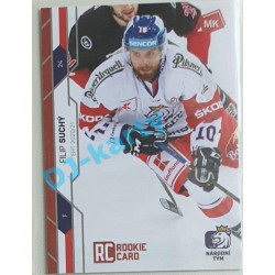 2021 MK reprezentace Filip Suchý RC EHT #41 5/25 Red
