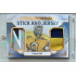 2023/24 Goal cards Chance Liga 2. série #SJ-01 Daniel Huf Game Used Material Jersey&Stick 15/20