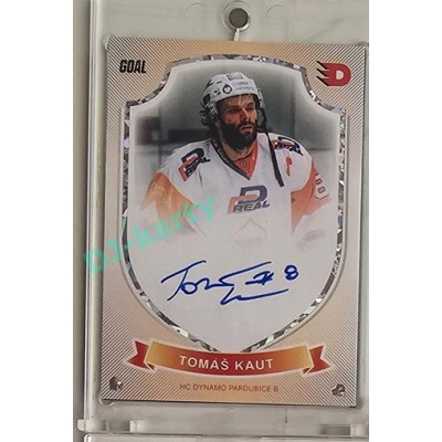 2023/24 Goal cards Chance Liga O kapku lepší hokej #21 Tomáš Kaut Expo Ostrava Signature x/6