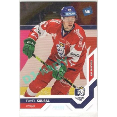 2021/22 MK reprezentace #018 Pavel Kousal EHT PROMO