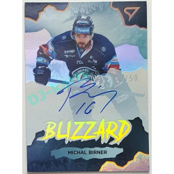 2022/23 Sportzoo ELH 1. série #BLS-MB Michal Birner Blizzard Auto xx/50
