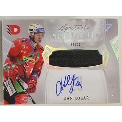 2022/23 Sportzoo ELH 2. série #SM-KO Jan Kolář Spectacle Memorabilia 14/35
