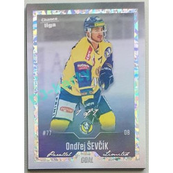 2022/23 Goal Cards Chance Liga 2. série #291 Ondřej Ševčík Rainbow 1/1