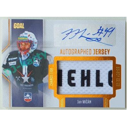 2022/23 Goal Cards Chance Liga 2. série #JA-32 Jan Mičán Autographed Jersey 16/25