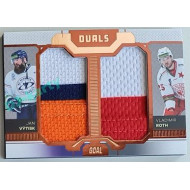 2022/23 Goal Cards Chance Liga Update #D-03 J. Výtisk / V. Roth Duals Jersey Bronze 04/30