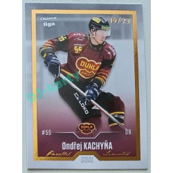 2022/23 Goal Cards Chance Liga Update #403 Ondřej Kachyňa Gold xx/23