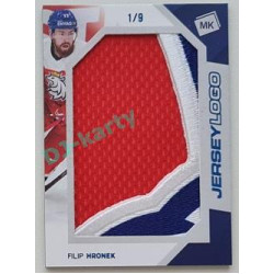 2023 MK reprezentace #JL-06 Filip Hronek Jersey Logo Memorabilia 1/9