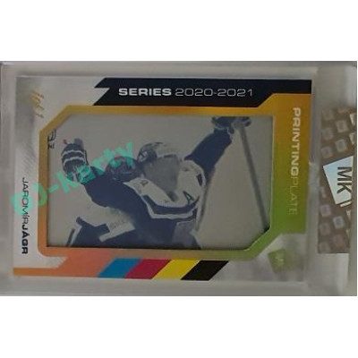 2023 MK The Gamers #PP-JJ Jaromír Jágr 2021 Printing Plate 1/1 Magenta