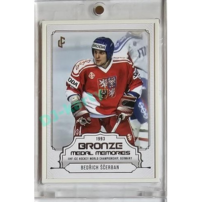 2023 LC Bronze Medal Memories 1993 #07 Bedřich Ščerban White Frame 6/9
