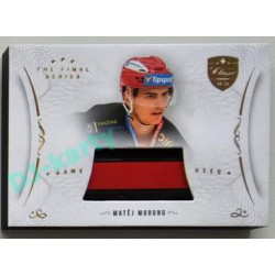 2021/22 OFS The Final Series Matěj Morong #STI-MOM Game Used Stick Gold PROMO