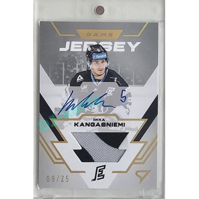 2023/24 Sportzoo ELH 1. série #GJS-IK Iikka Kangasniemi Game Jersey Auto 09/25