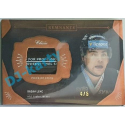 2020/21 OFS 1.série Radan Lenc #RPS-RLE 4/5 Game Used Remnants Black Cut