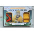 2023/24 Goal cards Chance Liga 2. série #SJ-03 Ondřej Němec Game Used Material Jersey&Stick 15/20