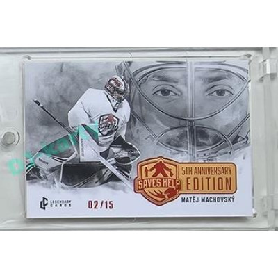 2024 LC Saves Help 5th Anniversary Edition #SHP-02 Matěj Machovský Red xx/15