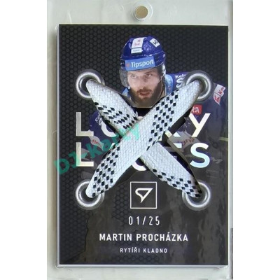 2023/24 Sportzoo ELH 1. série #LA-PR Martin Procházka Lucky Laces 01/25