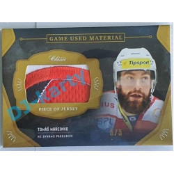 2020/21 OFS 1.série Tomáš Marcinko #GUM-TMA 5/5 Game Used Material Black Cut