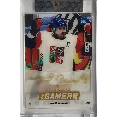 2023 MK The Gamers Extended #TG-TP Tomáš Plekanec Legends autographs GOLD 04/05