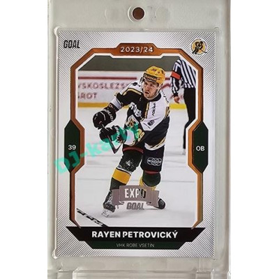 2023/24 Goal cards Chance Liga 2. série #218 Rayen Petrovický Expo Silver 1of7