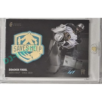2024 LC Saves Help #SH-03 Dominik Frodl Turquoise 1/1