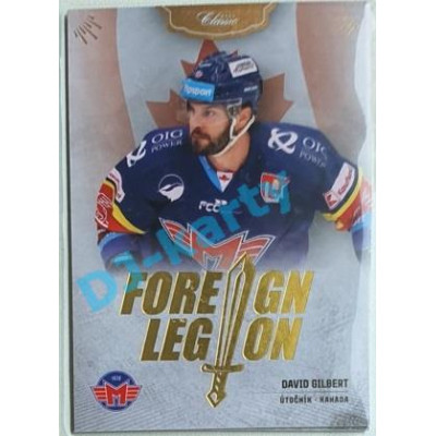 2020/21 OFS 2. série David Gilbert #FL-DGI Foreign Legion GOLD /77