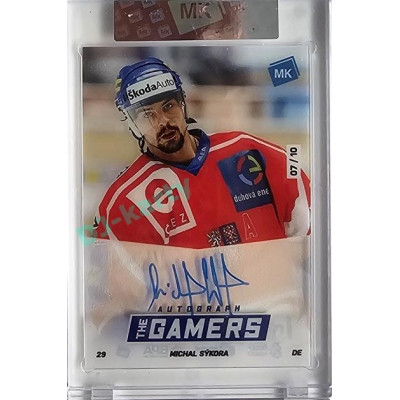 2023 MK The Gamers Extended #TG-MS Michal Sýkora Legends autographs BLUE 07/10