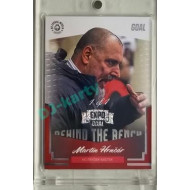 2023/24 Goal cards Chance Liga 2. série #BB-18 Martin Hrnčár Behind the Bench Rainbow perleť Expo 1of1