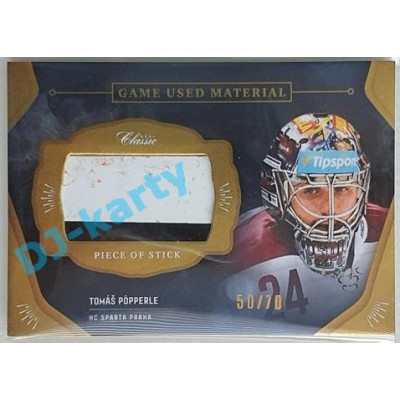 2020/21 OFS 1.série Tomáš Pöpperle #GUM-TPÖ 50/70 Game Used Material