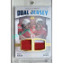 2023/24 Goal cards Chance Liga 2. série #JD-13 Edgars Kulda / Matěj Beran Game Used Material Dual Jersey 06/10