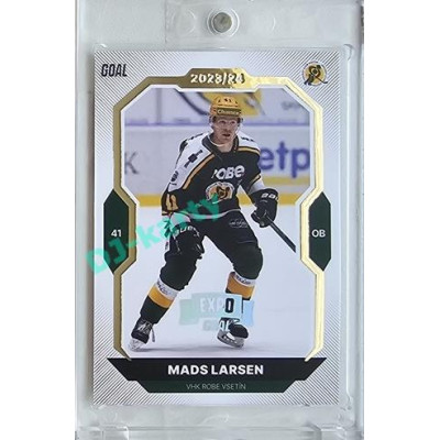 2023/24 Goal cards Chance Liga 2. série #220  Mads Larsen Expo Silver 1of7