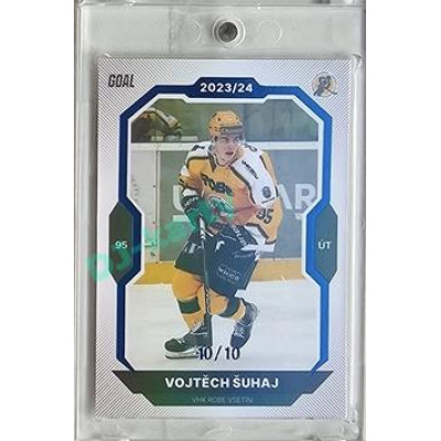 2023/24 Goal cards Chance Liga 2. série #232 Vojtěch Šuhaj Blue 10/10