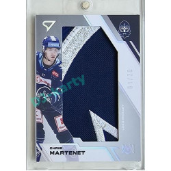 2023/24 Sportzoo ELH 1. série #UM-CM Chris Martenet Unique Mark 01/20