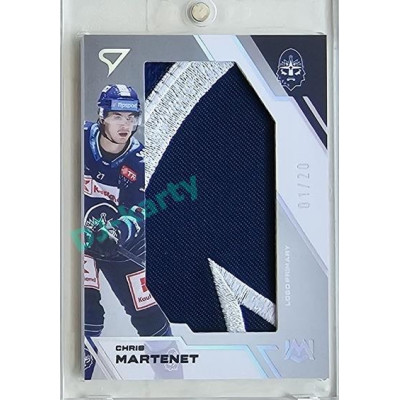 2023/24 Sportzoo ELH 1. série #UM-CM Chris Martenet Unique Mark 01/20