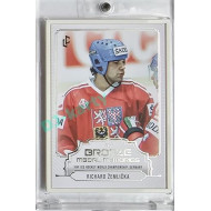 2023 LC Bronze Medal Memories 1993 #13 Richard Žemlička White Frame 6/9