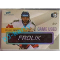 Game used memorabila Nameplate 1/1