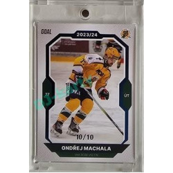 2023/24 Goal cards Chance Liga 2. série #233 Ondřej Machala Blue 10/10