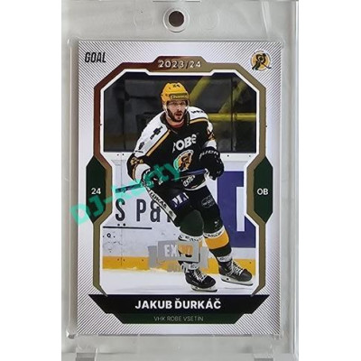 2023/24 Goal cards Chance Liga 2. série #222 Jakub Ďurkáč Expo Silver 1of7