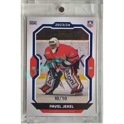 2023/24 Goal cards Chance Liga 2. série #234 Pavel Jekel Blue 10/10