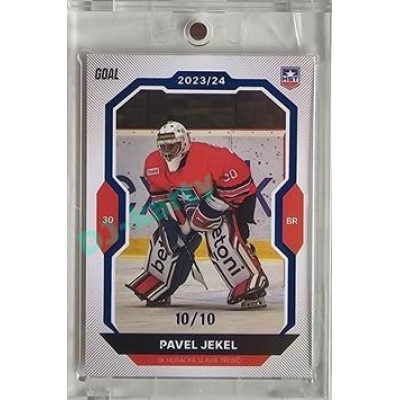 2023/24 Goal cards Chance Liga 2. série #234 Pavel Jekel Blue 10/10