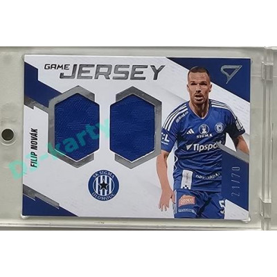 2023/24 Sportzoo Fortuna Liga 2. série #GJ-FN Filip Novák Game Jersey 21/70