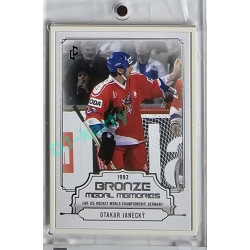 2023 LC Bronze Medal Memories 1993 #18 Otakar Janecký White Frame 9/9