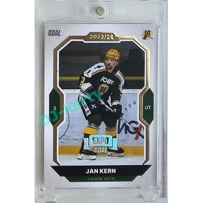 2023/24 Goal cards Chance Liga 2. série #223 Jan Kern Expo Silver 1of7