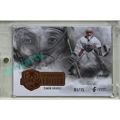 2024 LC Saves Help 5th Anniversary Edition #SHP-09 Šimon Hrubec Red xx/15