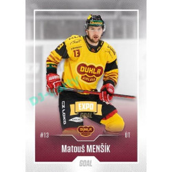 2022/23 Goal Cards Chance Liga Update #406 Matouš Menšík Expo