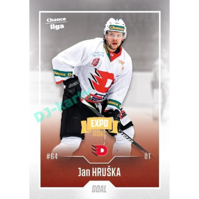 2022/23 Goal Cards Chance Liga Update #482 Jan Hruška Expo