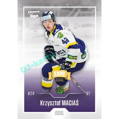 2022/23 Goal Cards Chance Liga Update #489 Krzysztof Macias Expo