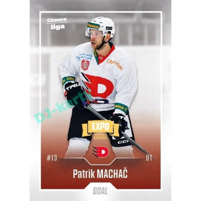 2022/23 Goal Cards Chance Liga 2. série #352 Patrik Machač Expo