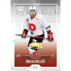 2022/23 Goal Cards Chance Liga 2. série #357 Martin Belluš Expo