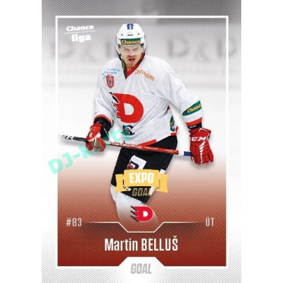2022/23 Goal Cards Chance Liga 2. série #357 Martin Belluš Expo